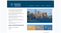 Desktop Screenshot of macrogroup.net