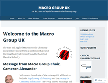 Tablet Screenshot of macrogroup.org.uk