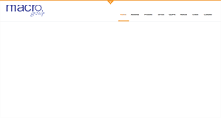 Desktop Screenshot of macrogroup.it